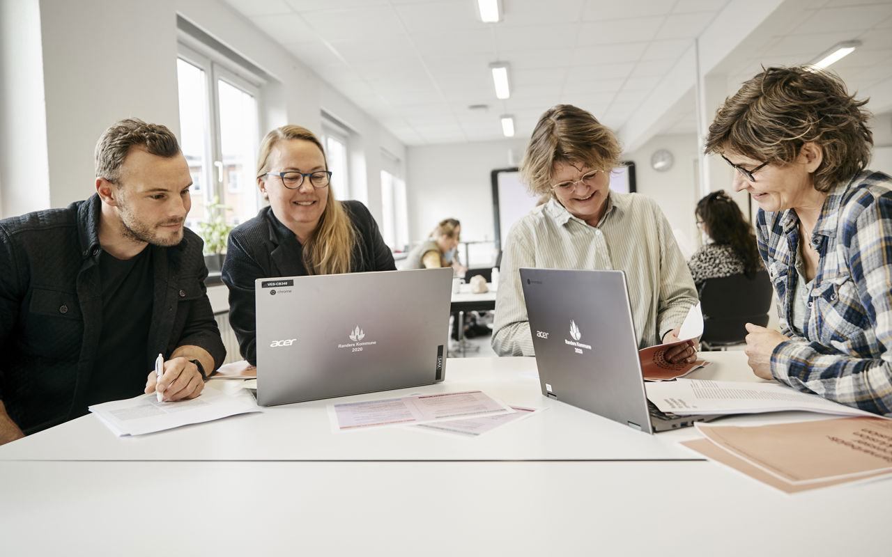 Møde på Skolernes Udviklingscenter