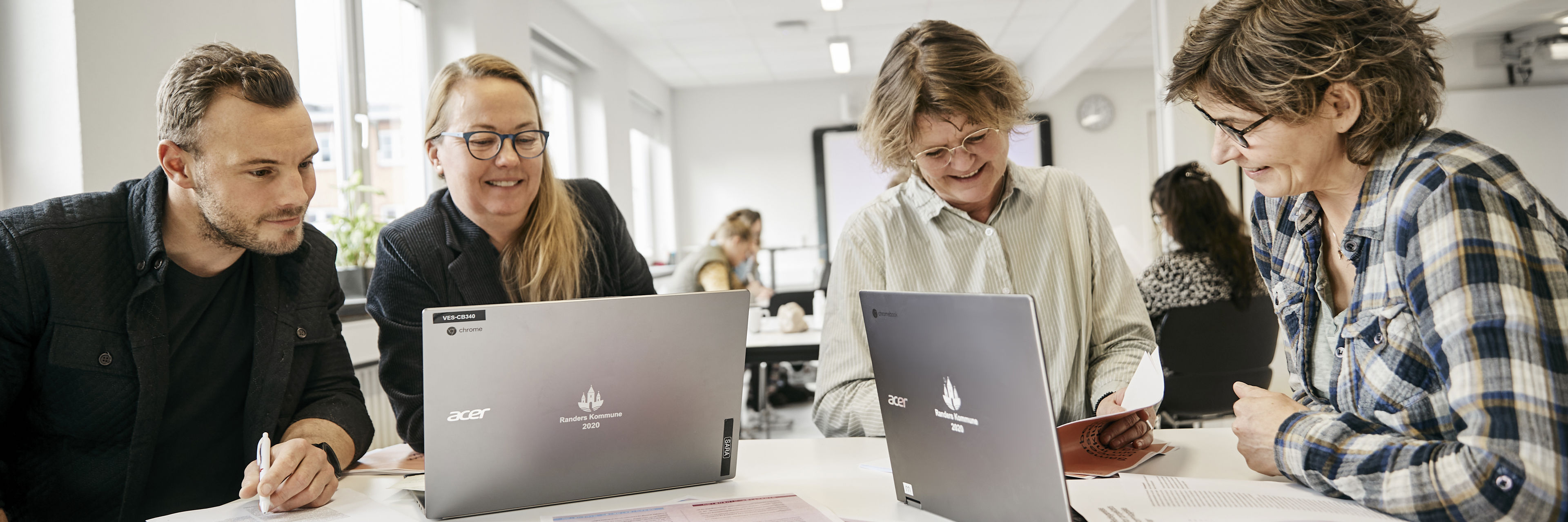 Møde på Skolernes Udviklingscenter