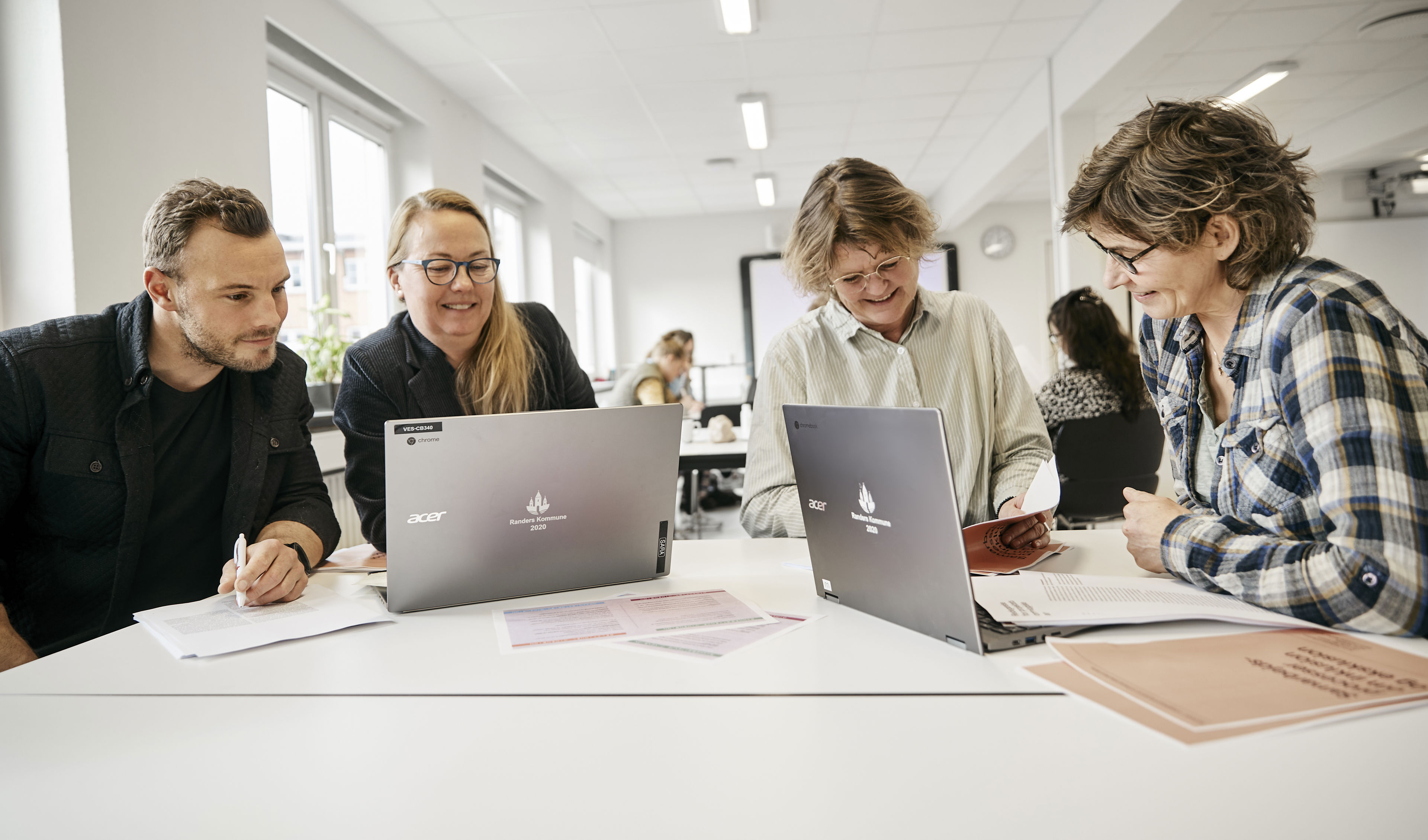 Møde på Skolernes Udviklingscenter