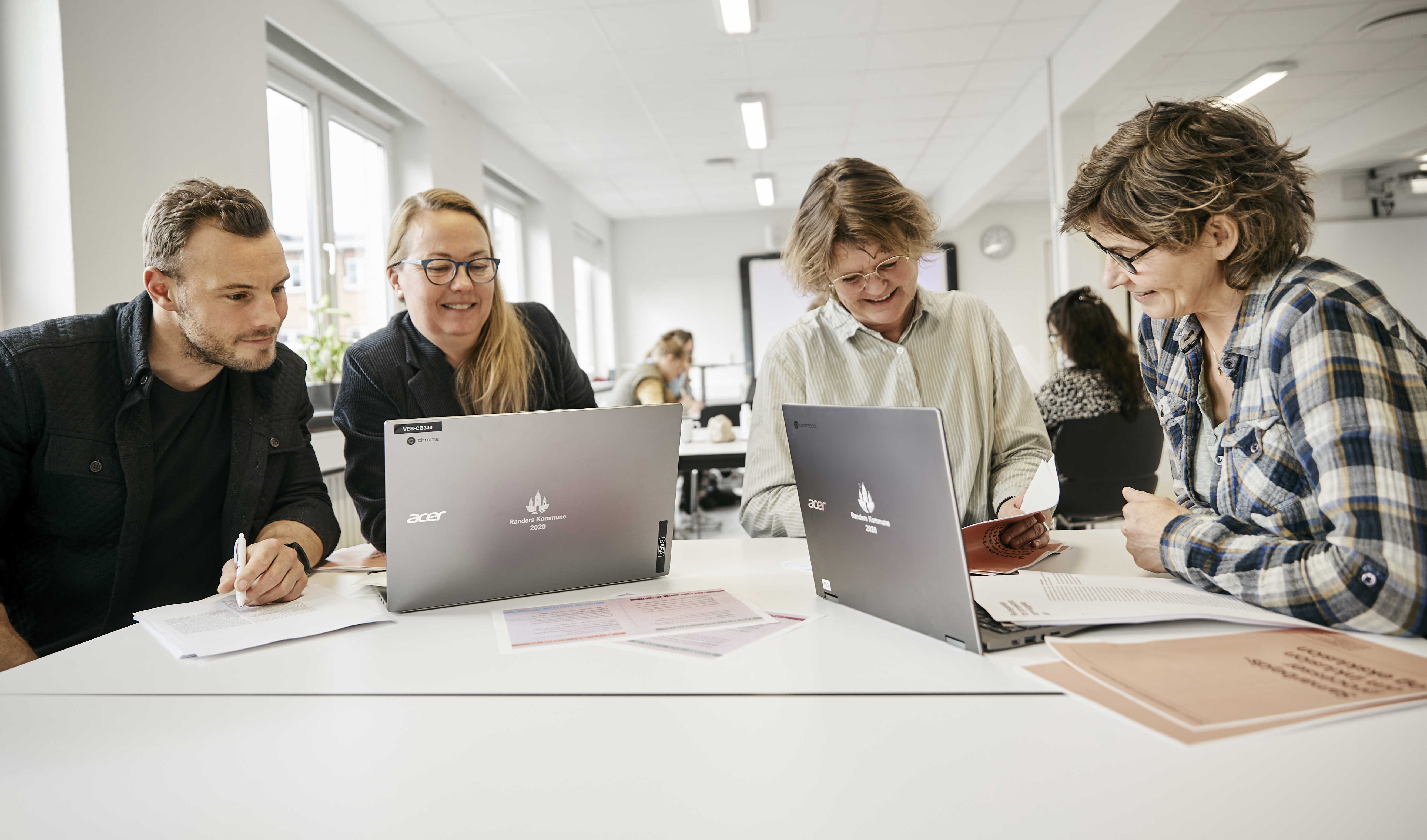 Møde på Skolernes Udviklingscenter